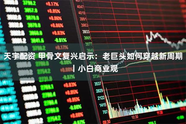 天宇配资 甲骨文复兴启示：老巨头如何穿越新周期 丨小白商业观