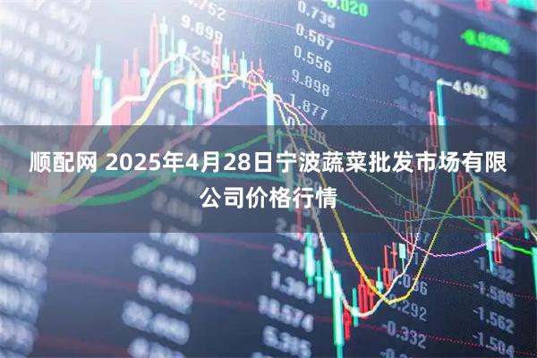 顺配网 2025年4月28日宁波蔬菜批发市场有限公司价格行情