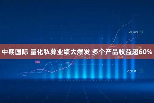 中期国际 量化私募业绩大爆发 多个产品收益超60%